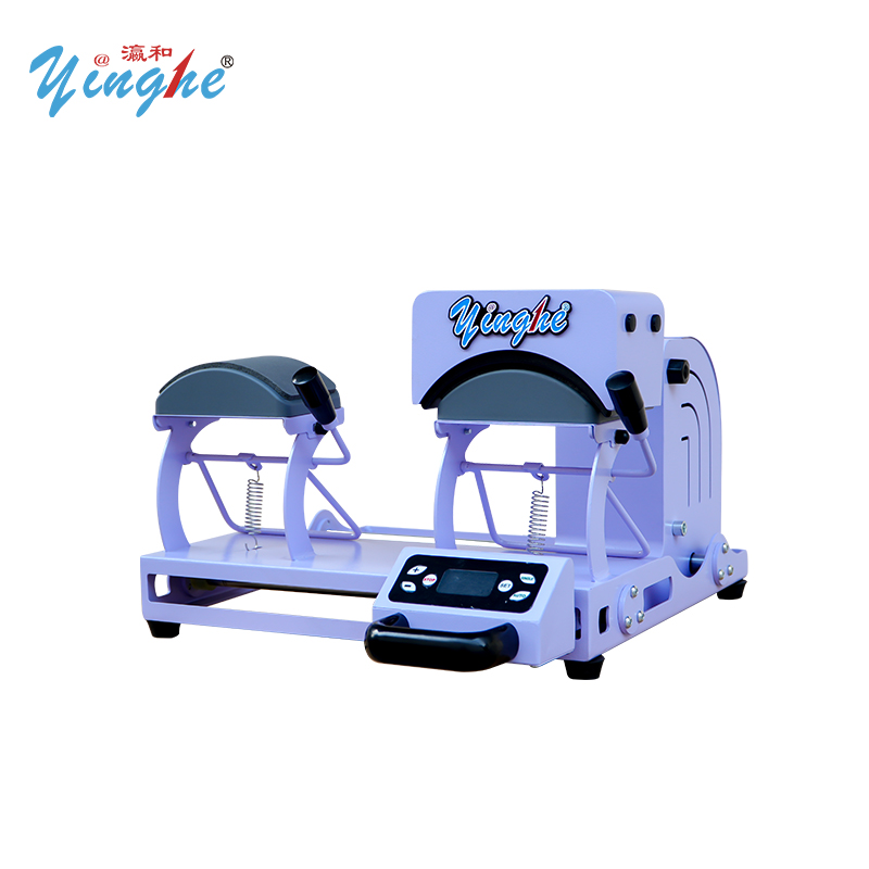 Electric Dual-Station Cap Heat Press Machine